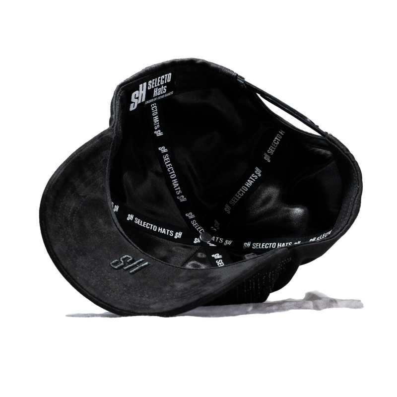 Total Black 'M' Emblem Cap