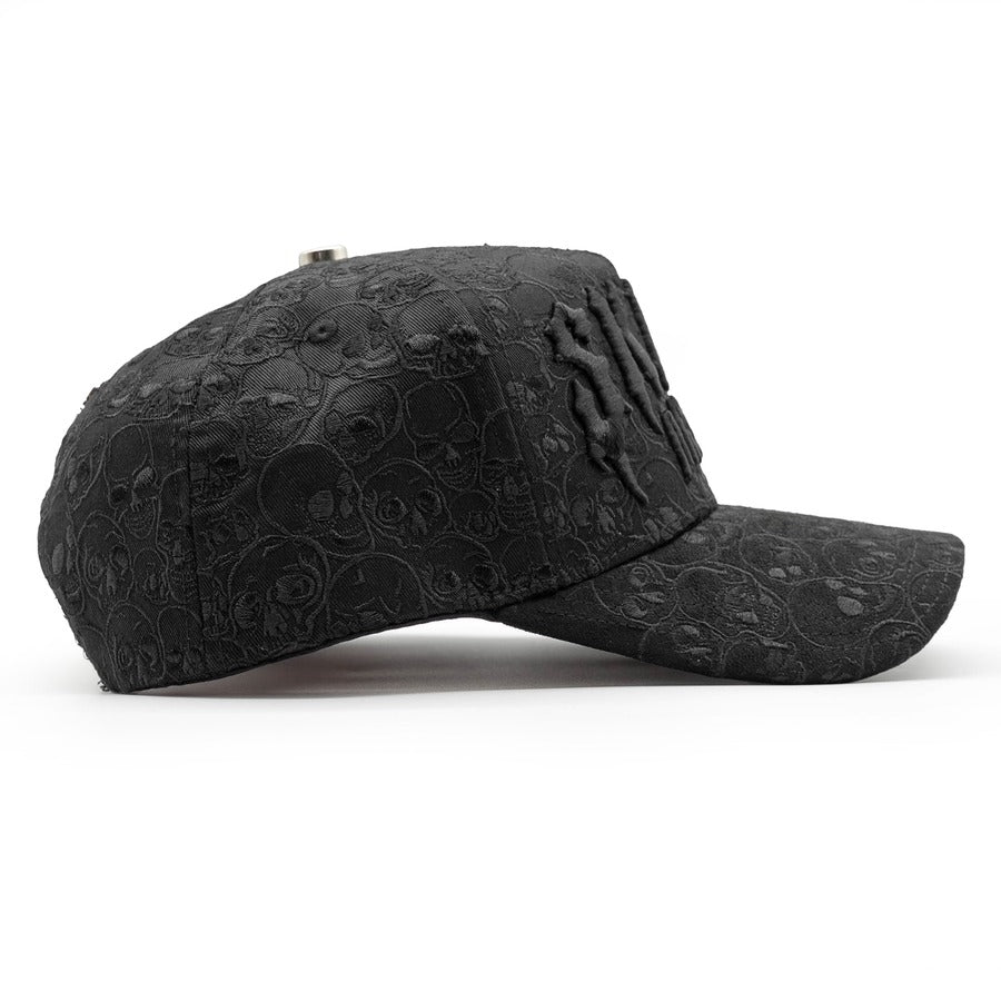 Skull Embroidered Cap