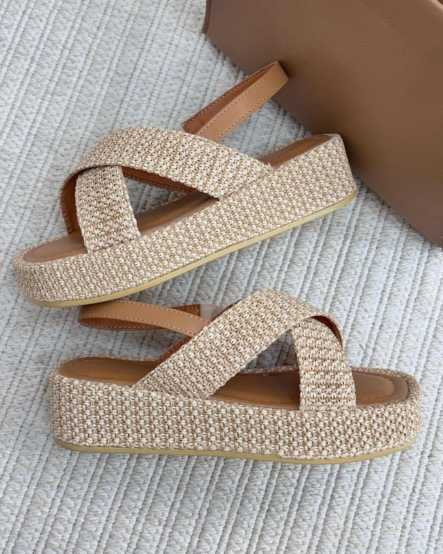 Vintage Straw Sandals