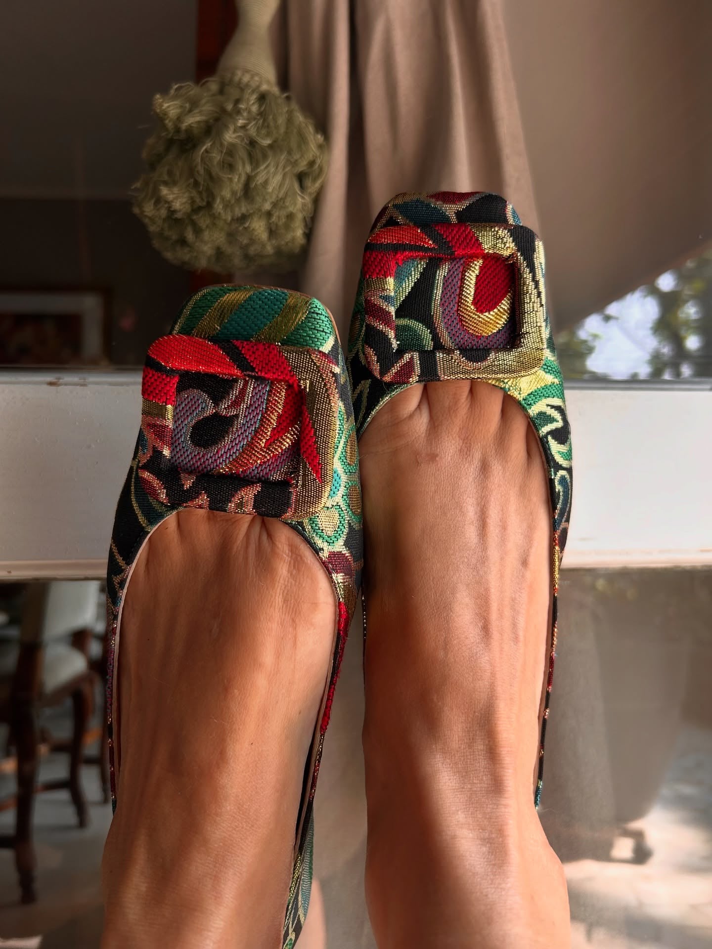 ⏰Last Day Promotion $10 OFF)Brocade Patterned Ballet Shoes