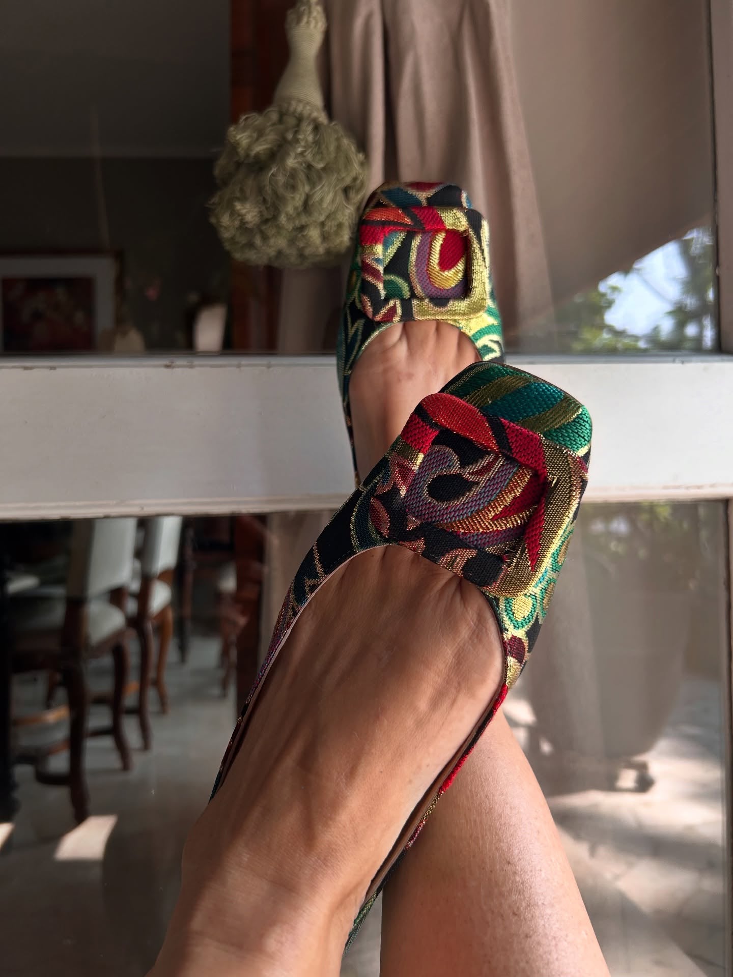 ⏰Last Day Promotion $10 OFF)Brocade Patterned Ballet Shoes