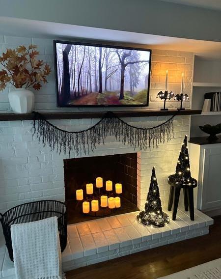 Large Twinkle Bat Candlestick