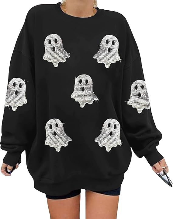 Glitter Ghost Top