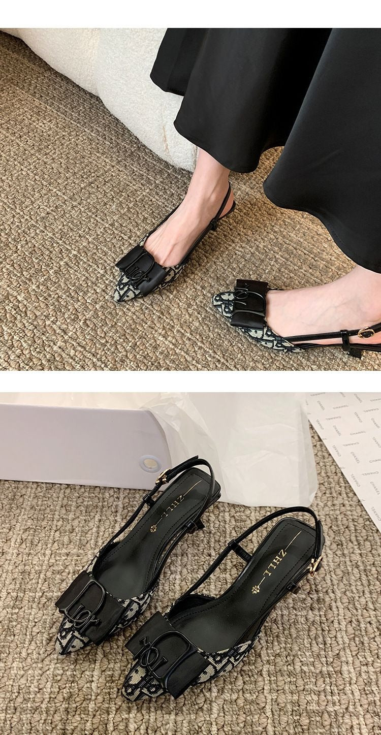 Headband High-heeled Shoes