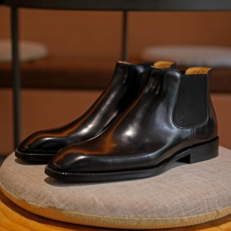 Men's Style With Handmade Leather Boots