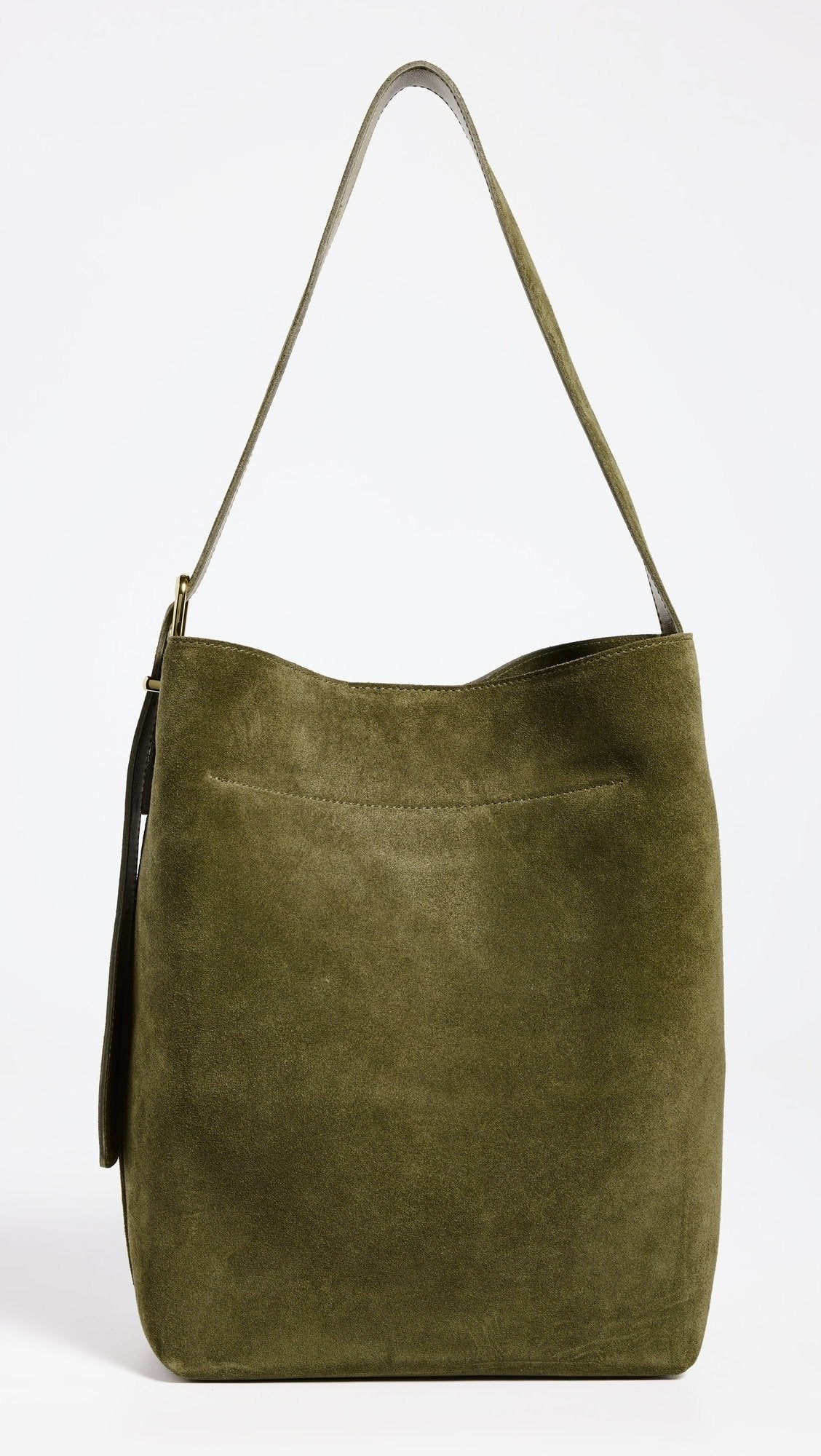 Suede Essentials Bucket Tote