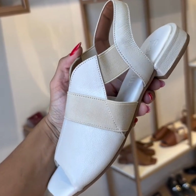 Square Toe Seamus Flat Sandals