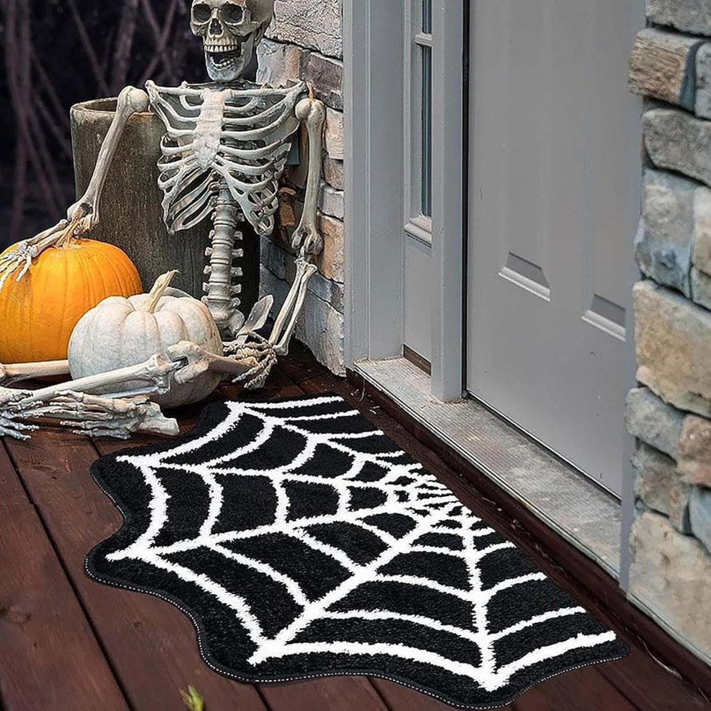 Halloween Bat Door Mat