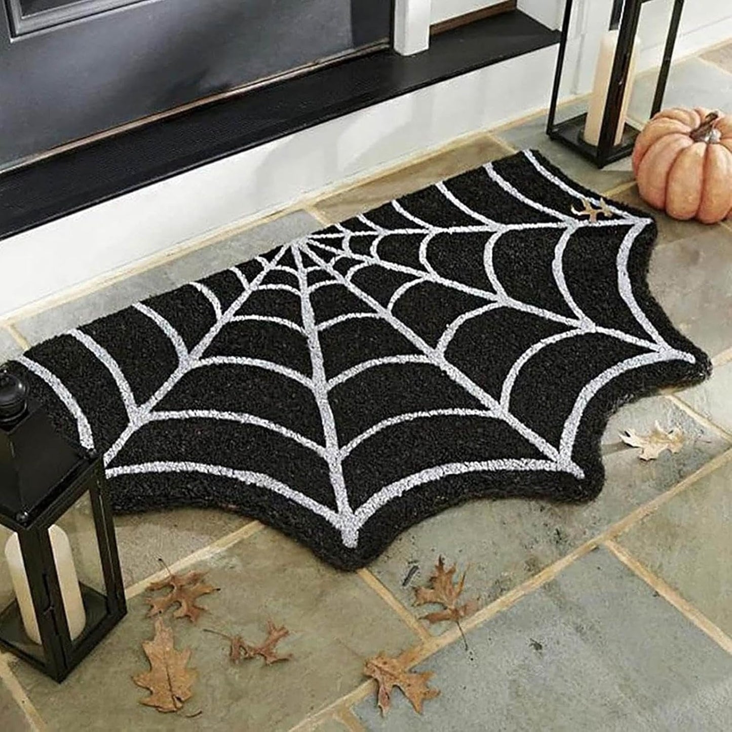 Halloween Bat Door Mat
