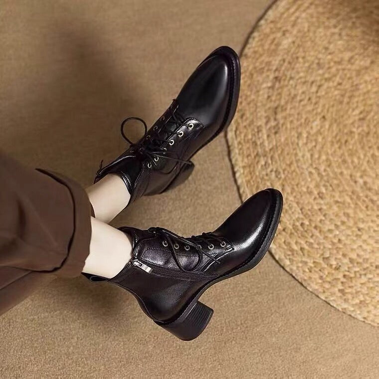 Lace-up Ankle Boots