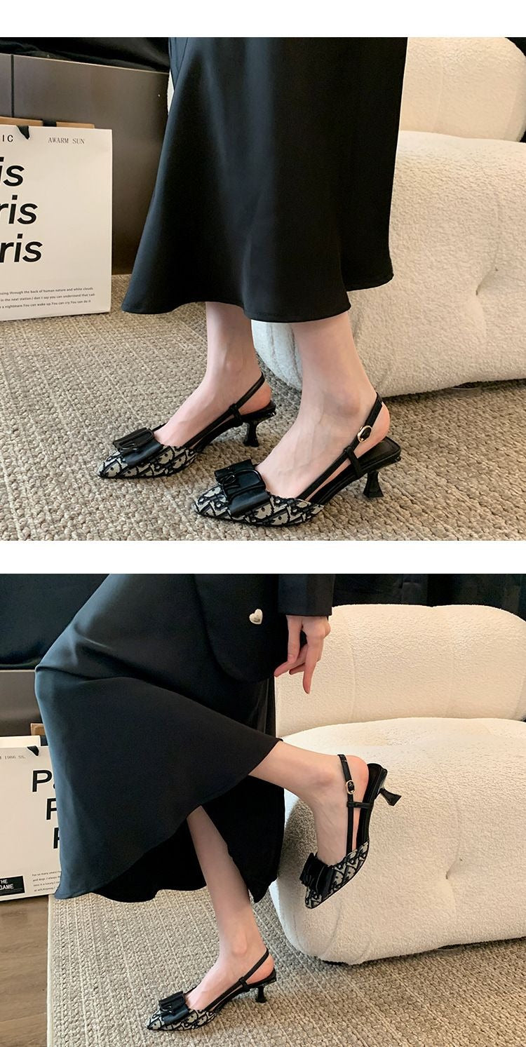 Headband High-heeled Shoes