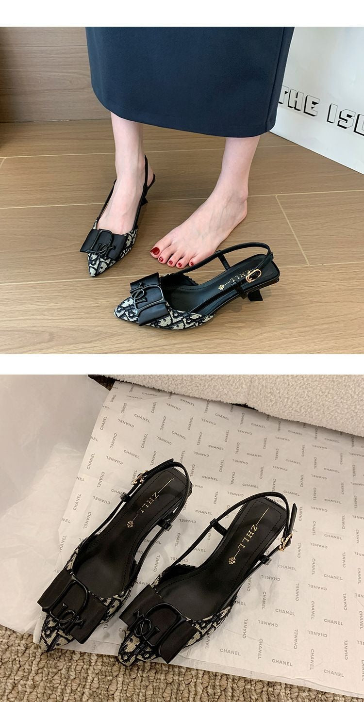 Headband High-heeled Shoes