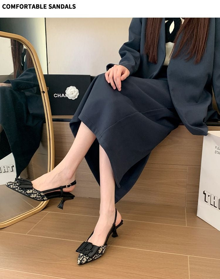 Headband High-heeled Shoes