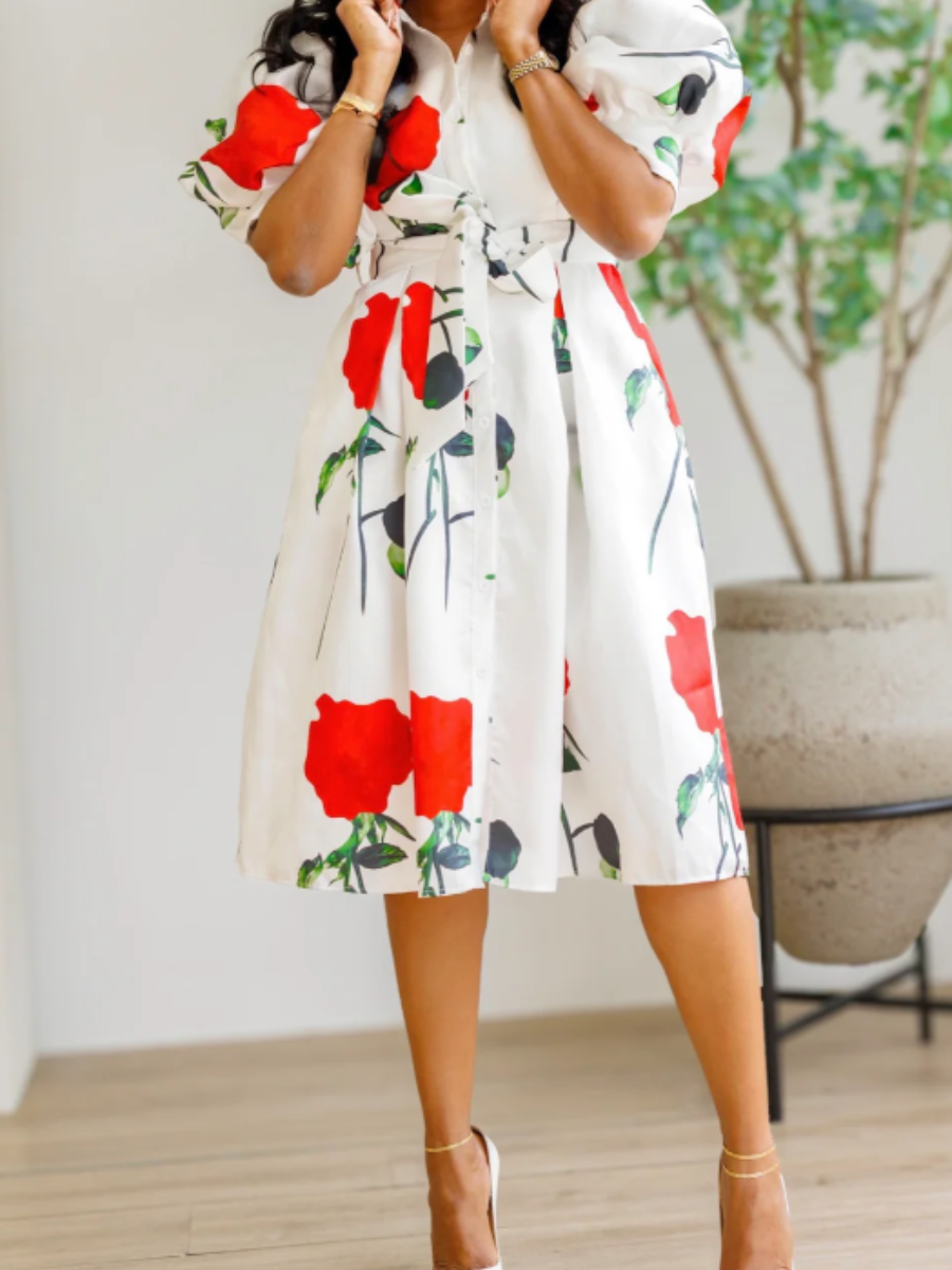 The Romantic Rose Dress