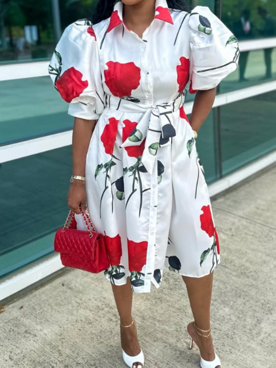 The Romantic Rose Dress