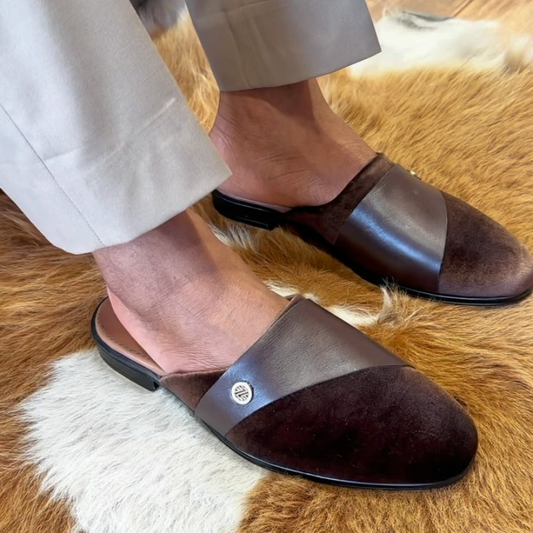 Men's Suede Flip Flops