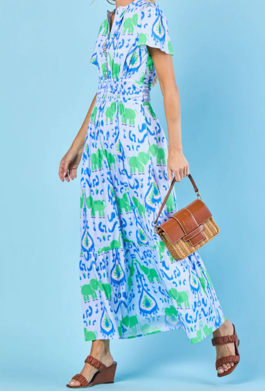 The Floral Relaxed Maxi Dress