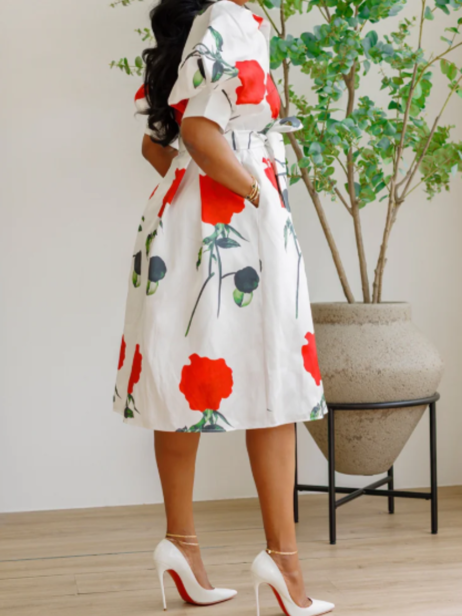 The Romantic Rose Dress
